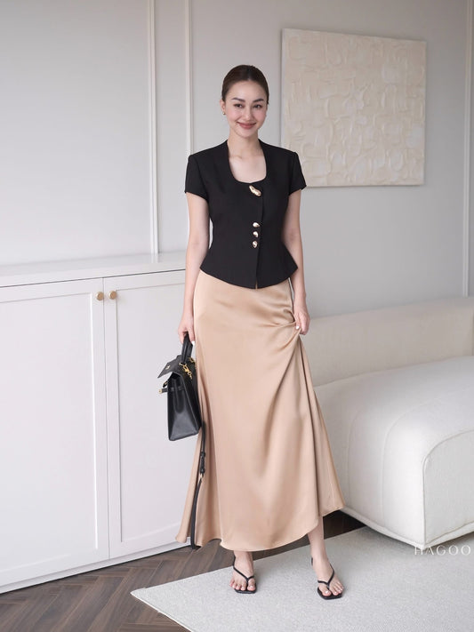 MUSE BUTTON TOP