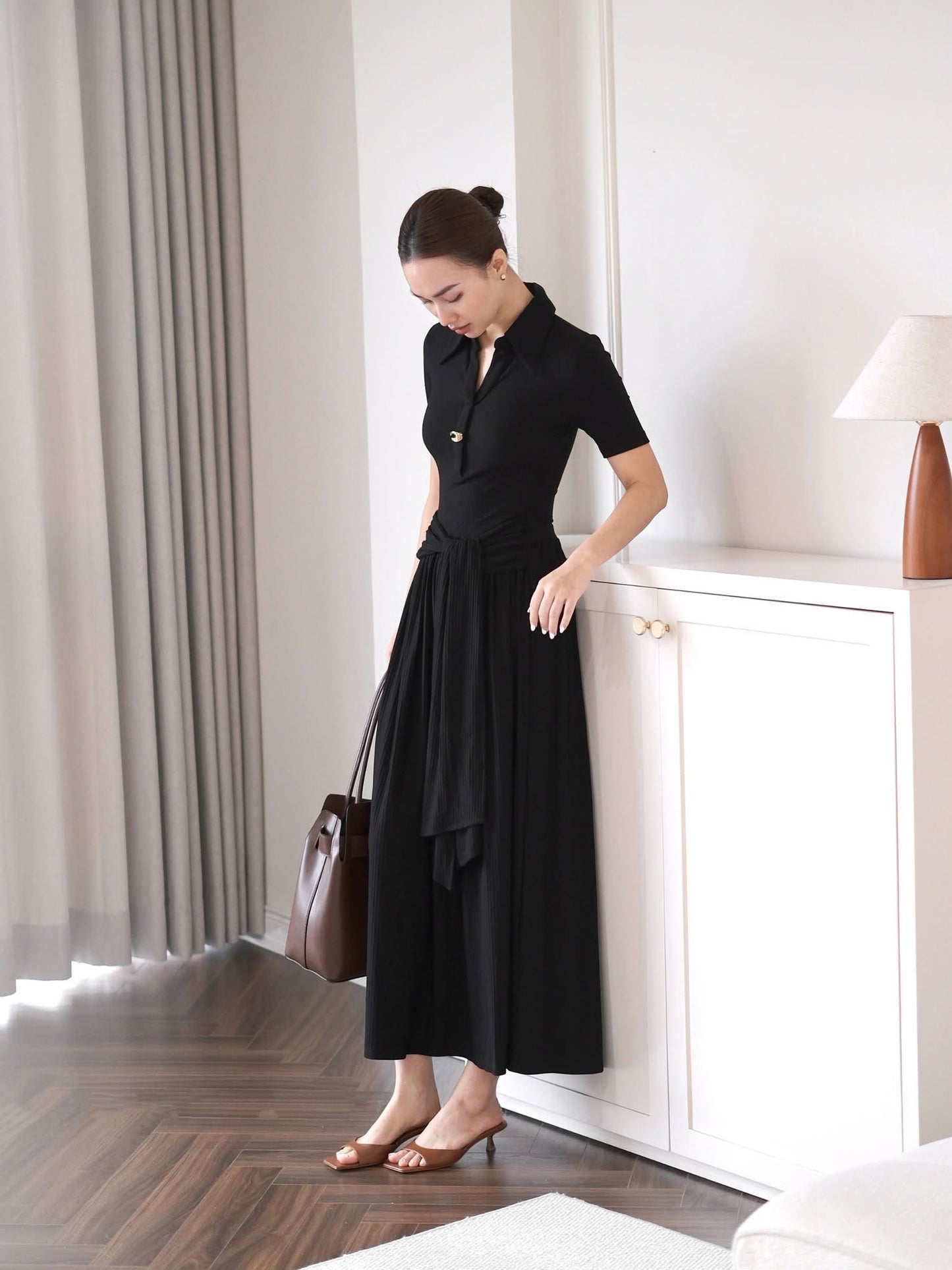 GERMAN COLLAR ELASTIC WAISTBAND