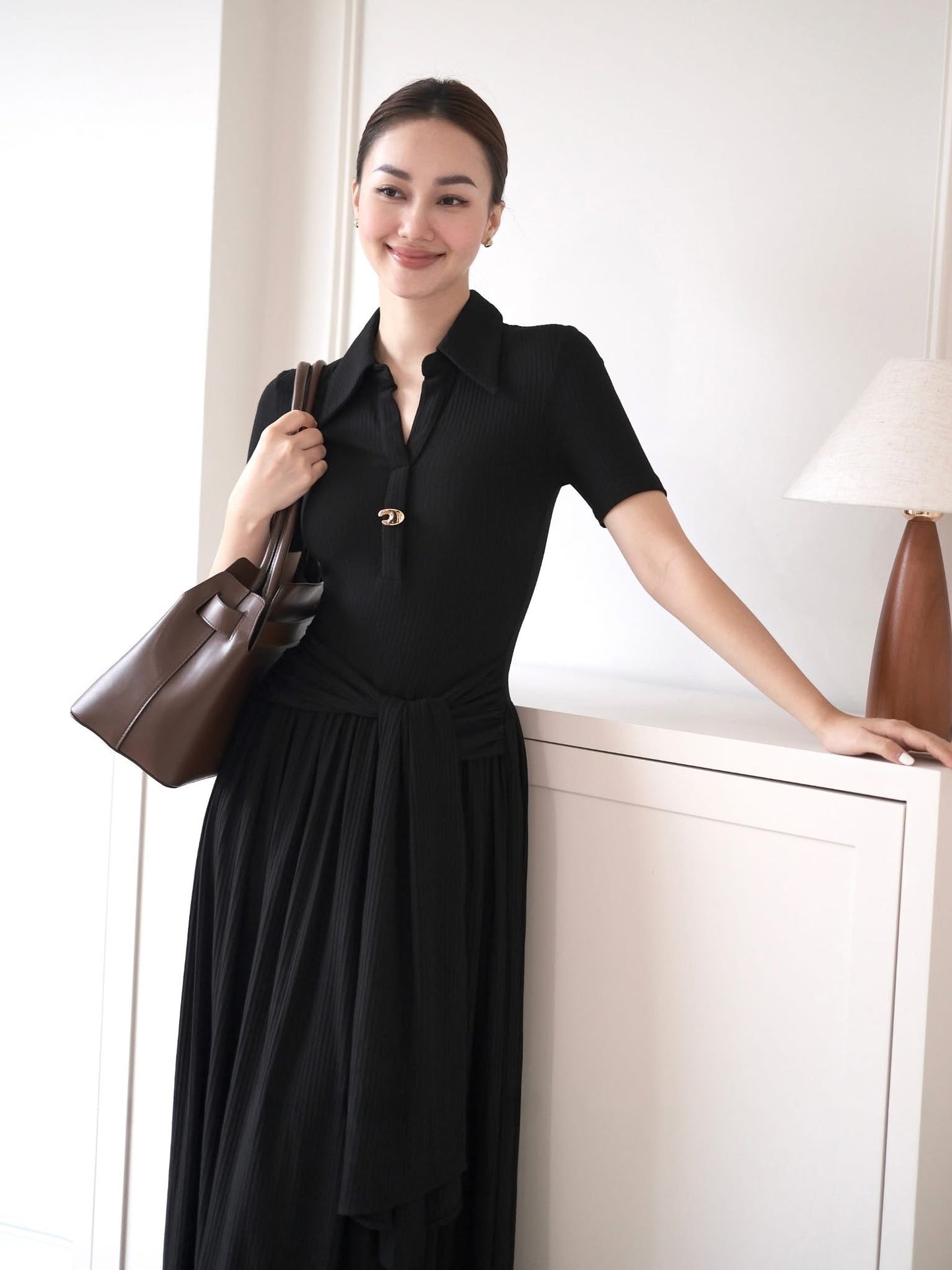 GERMAN COLLAR ELASTIC WAISTBAND